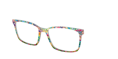 The Sun-Drenched Stained Glass - Angle Top Thumbnail - Pair Eyewear