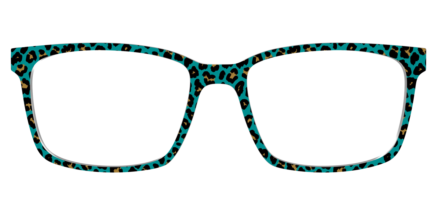The Teal Leopard - Lifestyle Kirby Top Image - Pair Eyewear