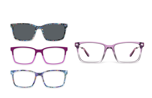 The Kirby - The Violet Wildflower Pairing Set - Pair Eyewear