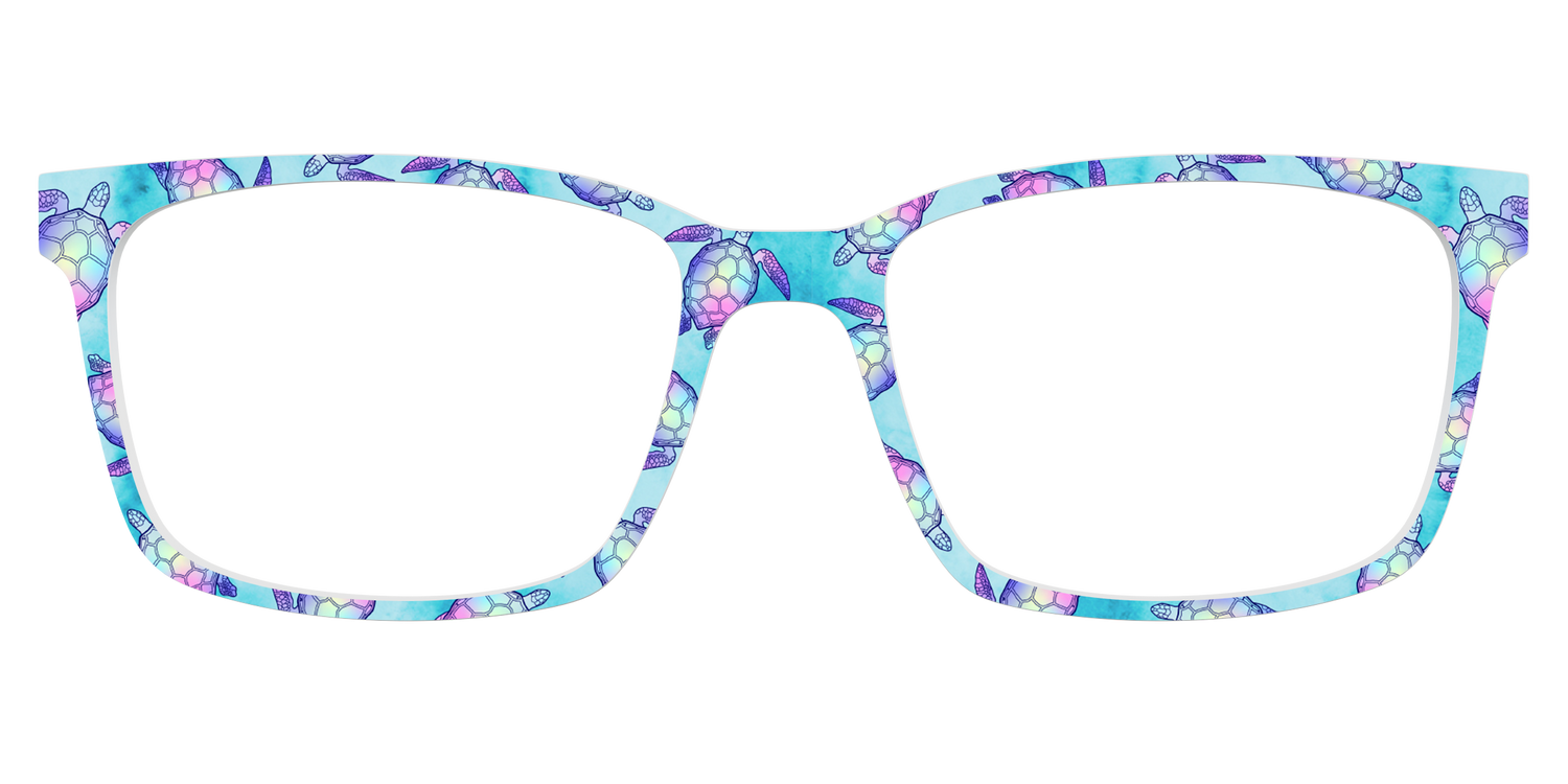 The Watercolor Turtles - Lifestyle Kirby Top Image - Pair Eyewear