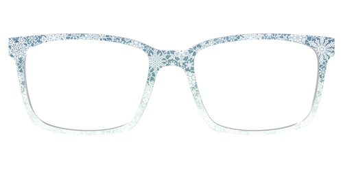 The White Lace Snowflake Crystal - Kirby Top - Pair Eyewear