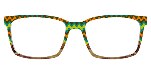 The Woodgrain Waves - Kirby Top - Pair Eyewear