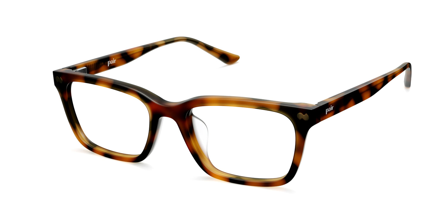 The Larkin - Black - Angle Base Image - Pair Eyewear