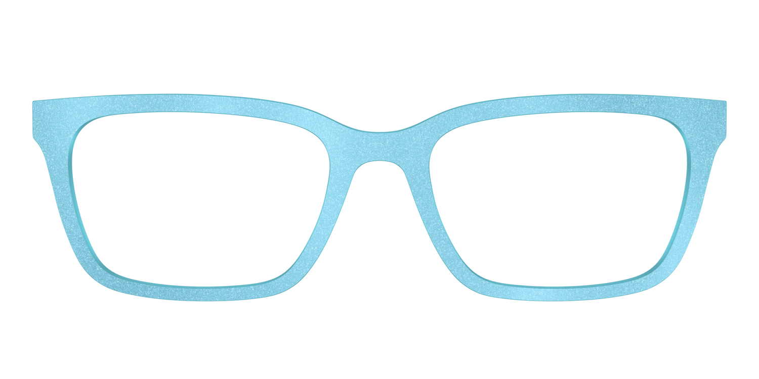 The Aqua Shimmer - Front Top Image - Pair Eyewear