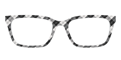 The B&W Plaid - Front Top Thumbnail - Pair Eyewear