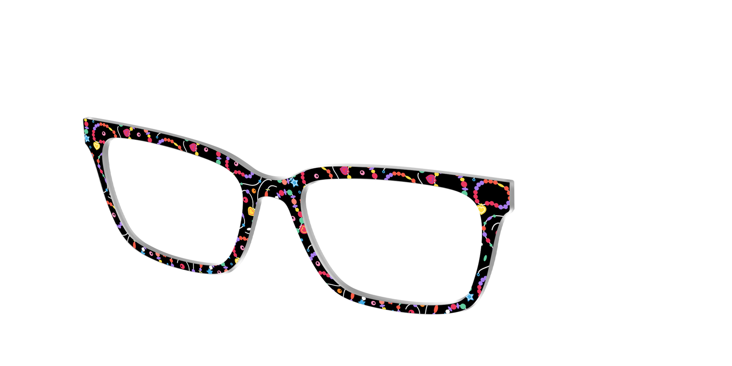 The Beaded Bangles - Angle Top Image - Pair Eyewear