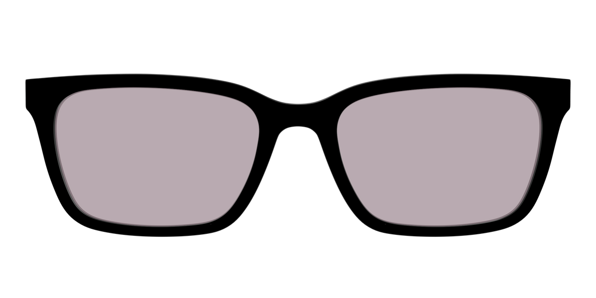 The Black with Gray Gaming lens - Front Top Image - Pair Eyewear