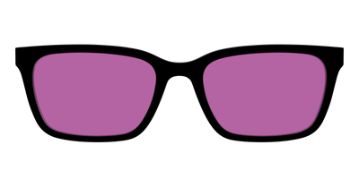 The Black with Violet Golf lens - Front Top Thumbnail - Pair Eyewear