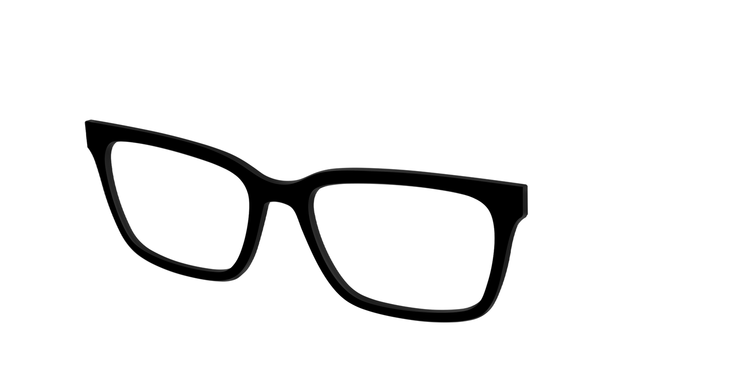 The Black - Angle Top Image - Pair Eyewear