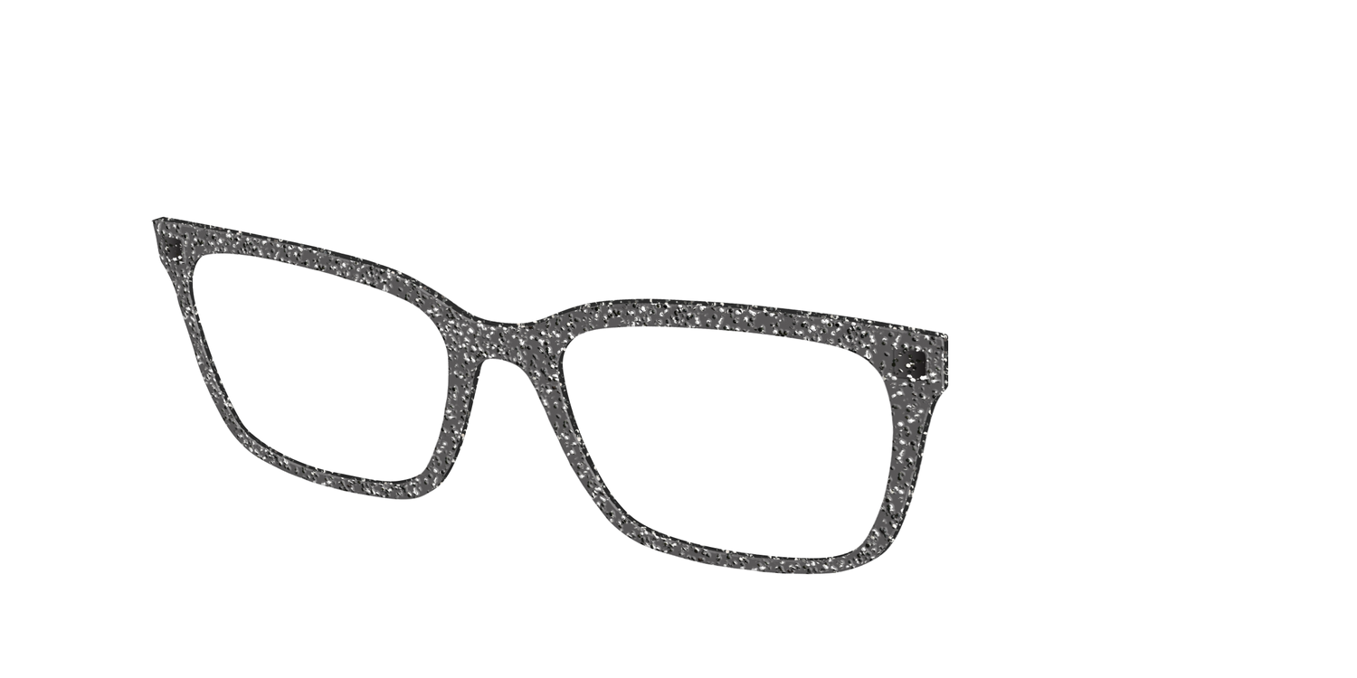 The Black Sparkle - Angle Top Image - Pair Eyewear