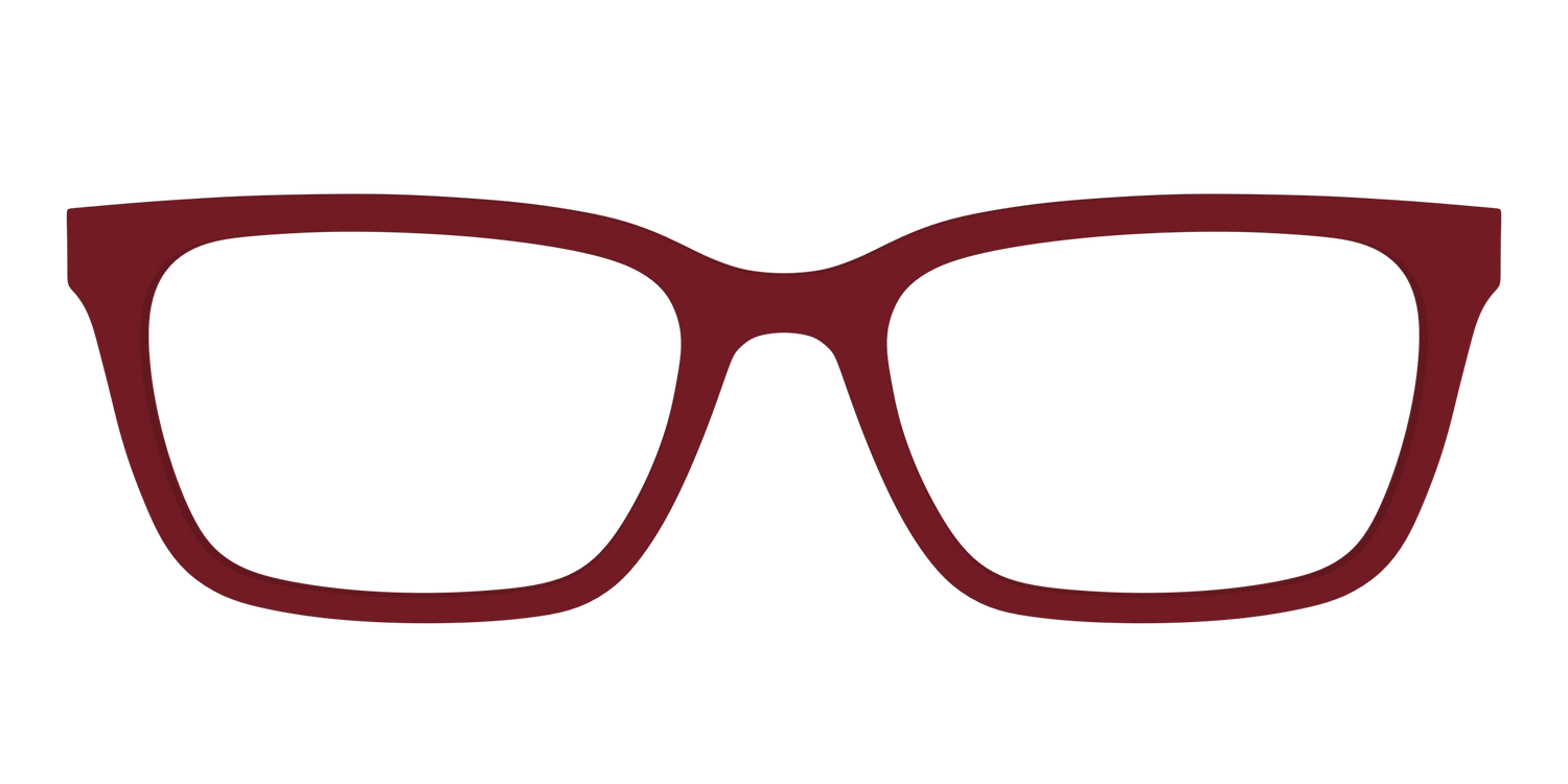 The Burgundy - Front Top Image - Pair Eyewear