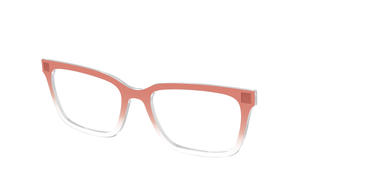 The Burnt Orange Gradient Crystal - Angle Top Image - Pair Eyewear