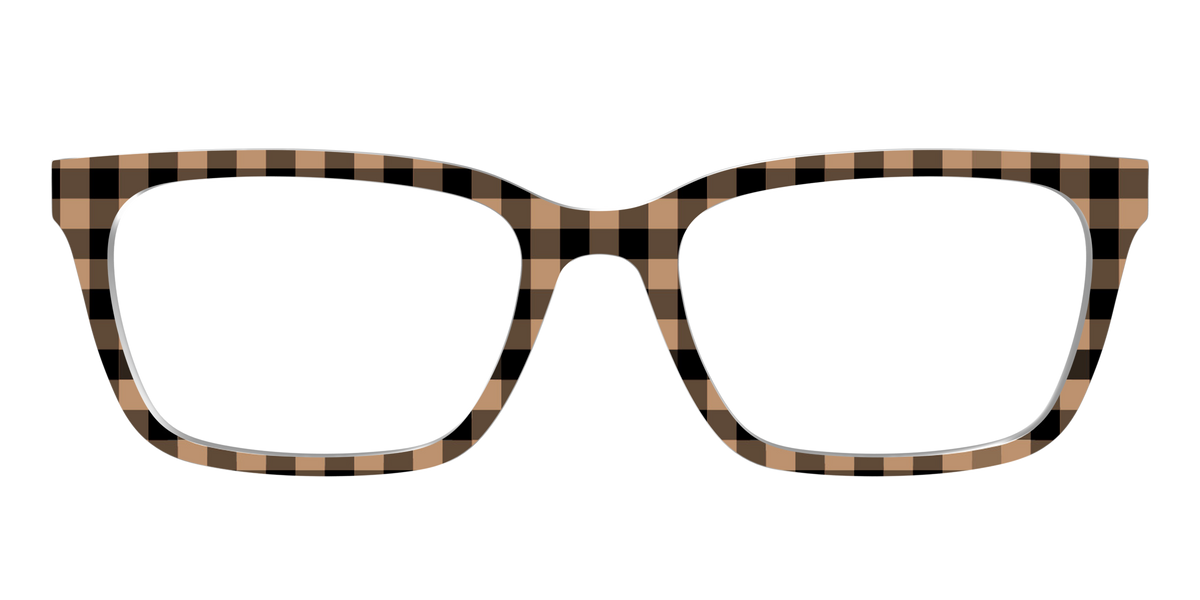 The Cider Buffalo Plaid - Front Top Image - Pair Eyewear