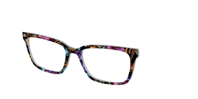 The Crushed Velvet Floral - Angle Top Thumbnail - Pair Eyewear