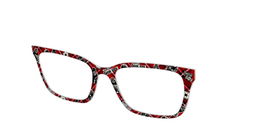 Dark Side Plaid - Angle Top Thumbnail - Pair Eyewear