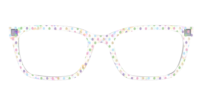 The Egg Polka Dot with Gold Foil Crystal - Front Top Thumbnail - Pair Eyewear