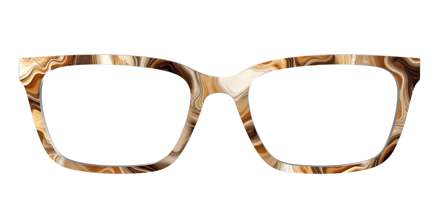 The Espresso Marble - Front Top Image - Pair Eyewear