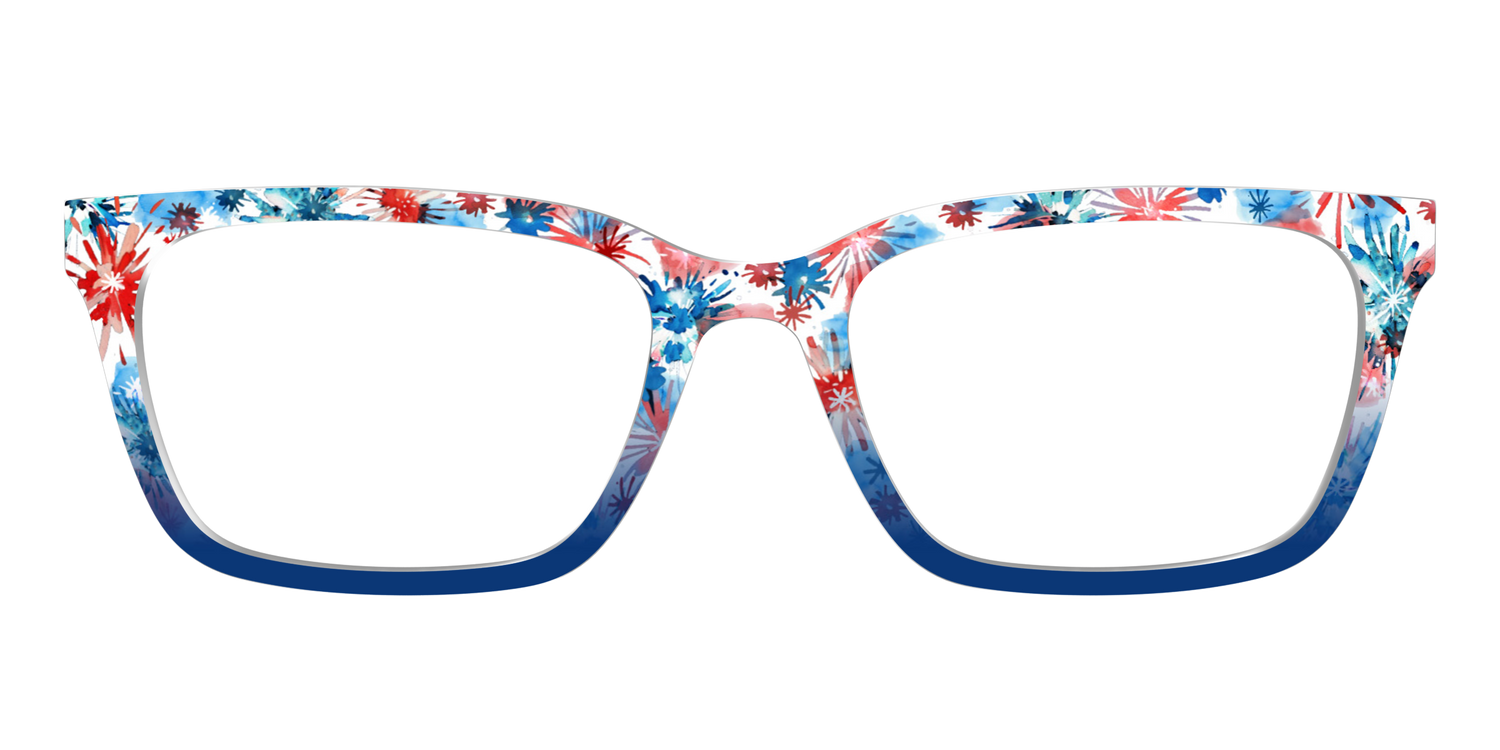 The Firework Bursts - Front Top Image - Pair Eyewear