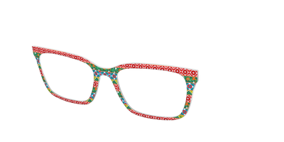 The Floral Ribbons - Angle Top Thumbnail - Pair Eyewear