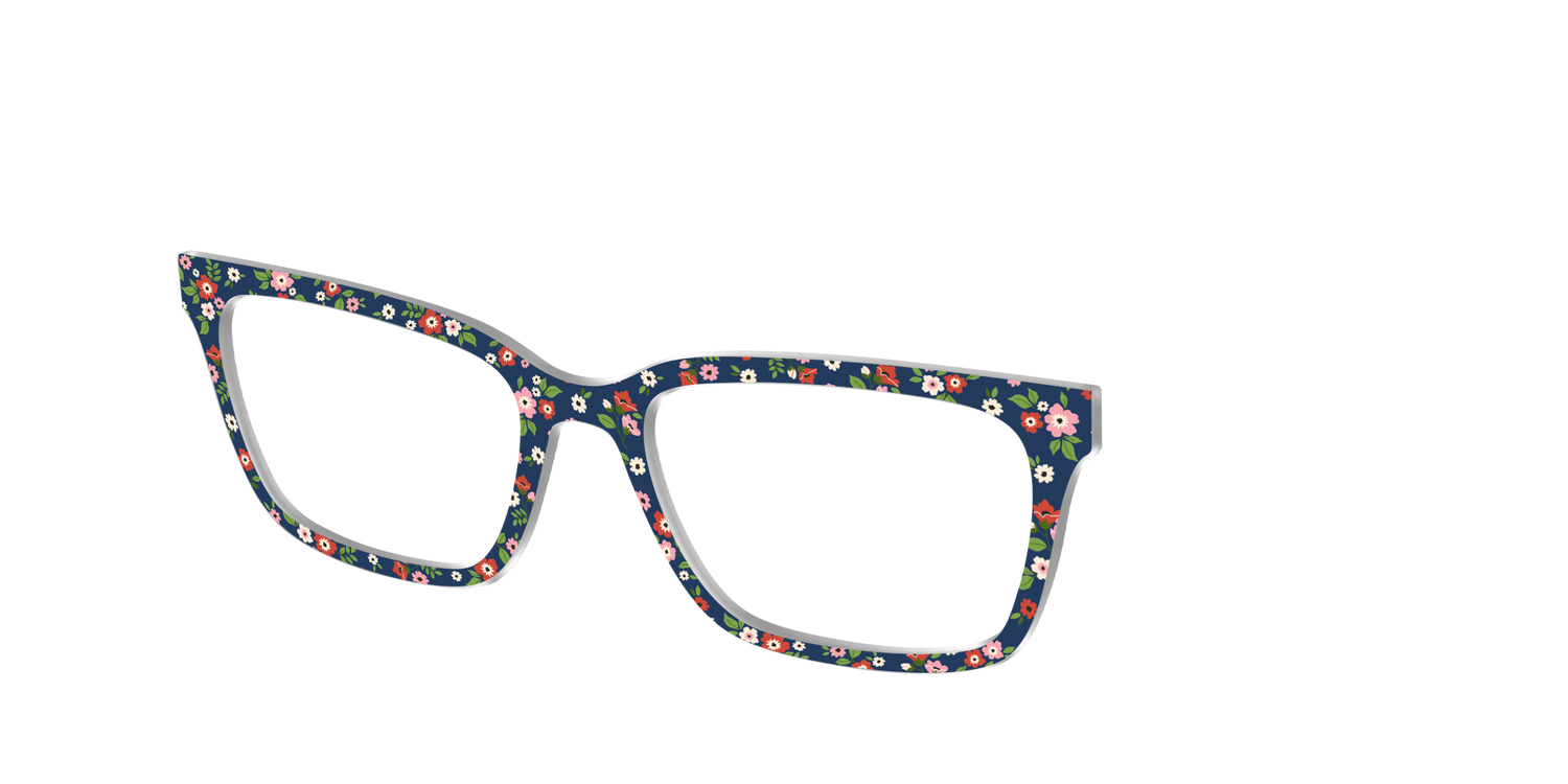 The Handkerchief Floral - Angle Top Image - Pair Eyewear