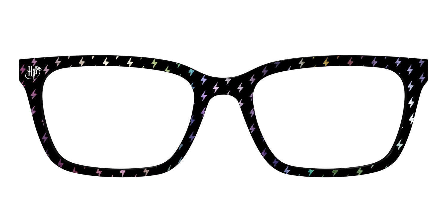 The Holographic Lightning Bolts - Front Top Image - Pair Eyewear