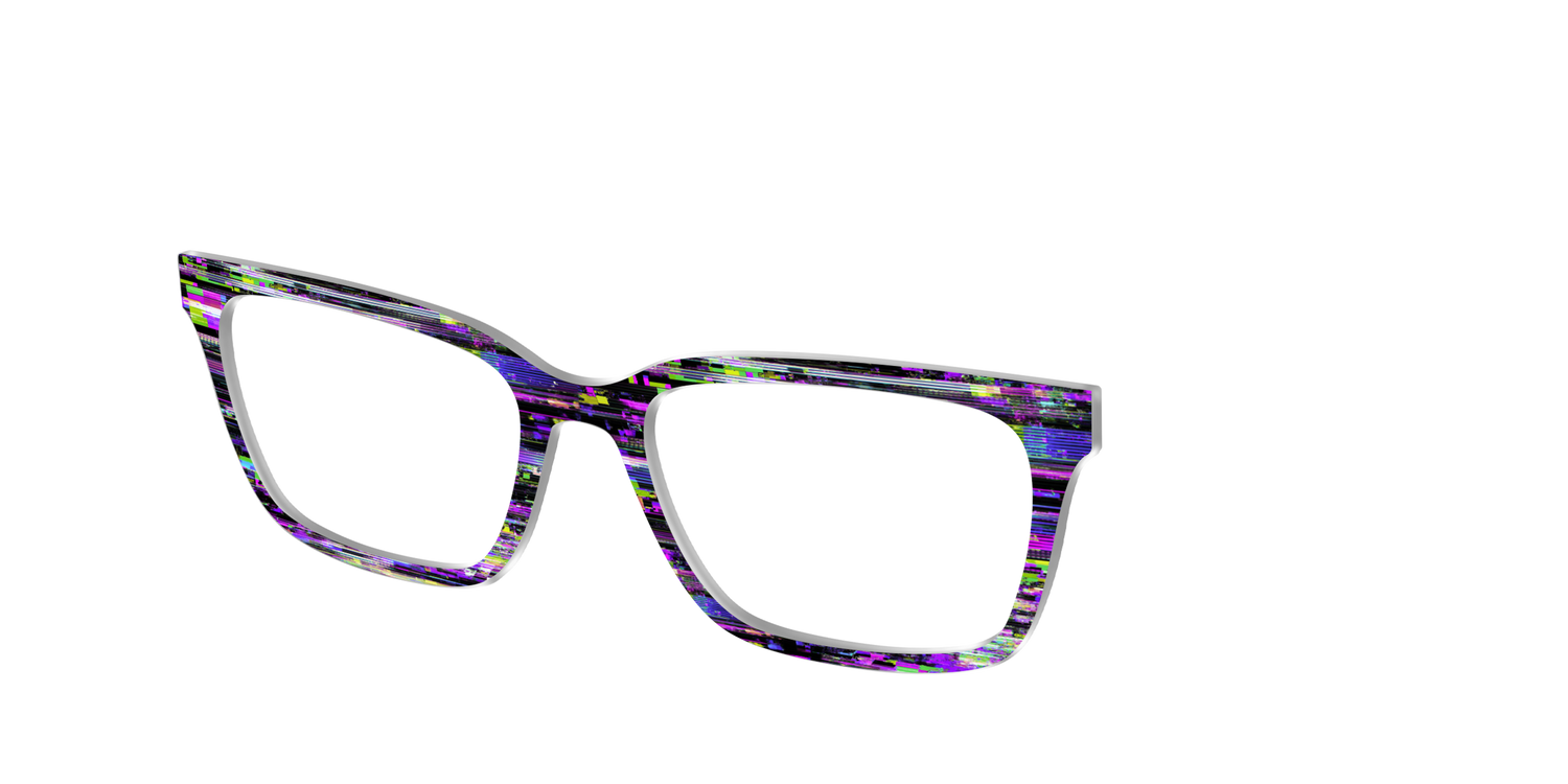 The Horror Film Glitch - Angle Top Image - Pair Eyewear