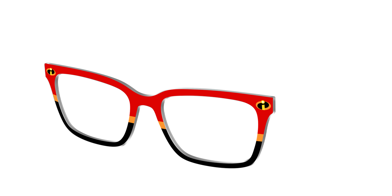 The Incredibles Super Suit - Angle Top Image - Pair Eyewear