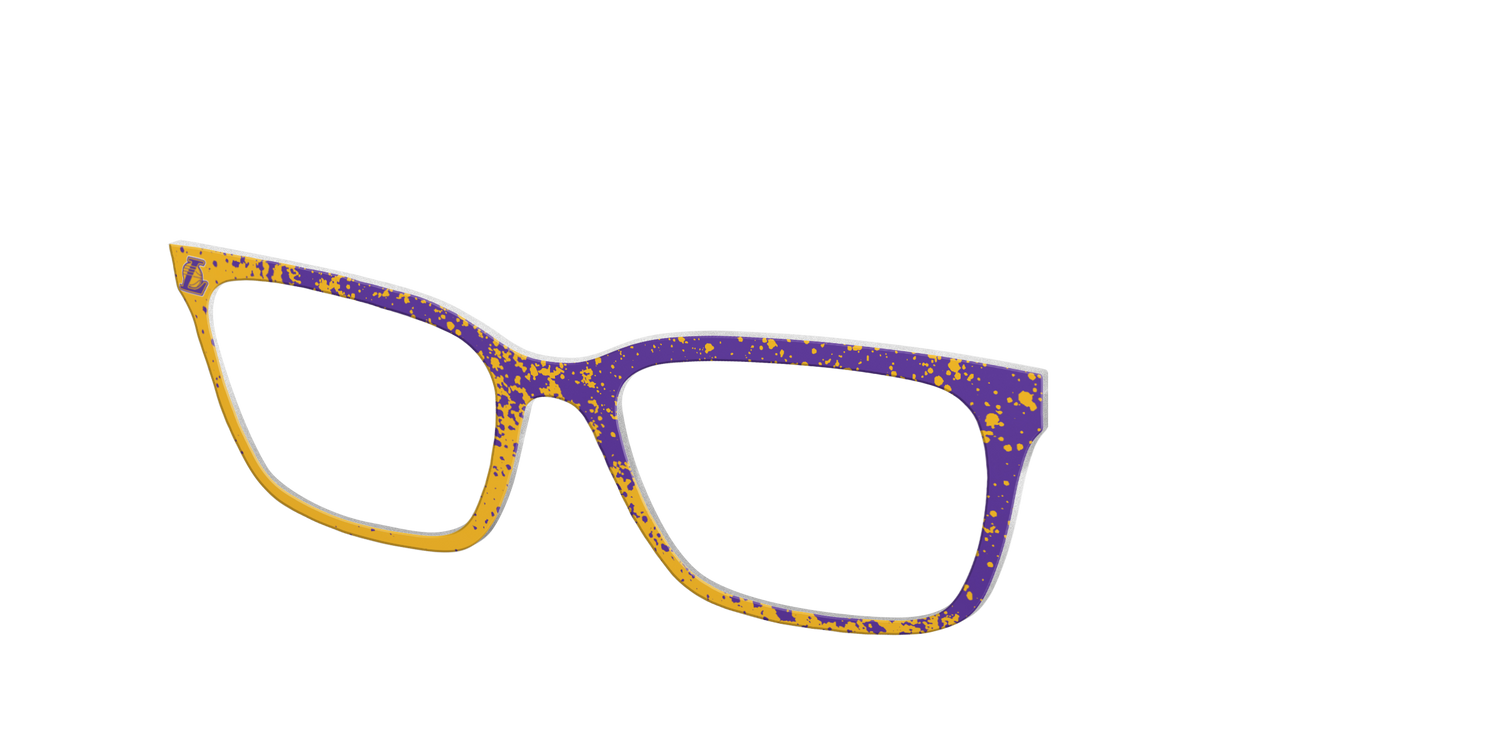 Lakers Splatter - Angle Top Image - Pair Eyewear