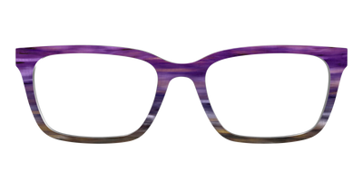 The Lilac Gradient Horn - Front Top Thumbnail - Pair Eyewear