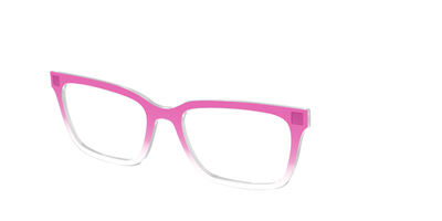 The Magenta Gradient Crystal - Angle Top Thumbnail - Pair Eyewear