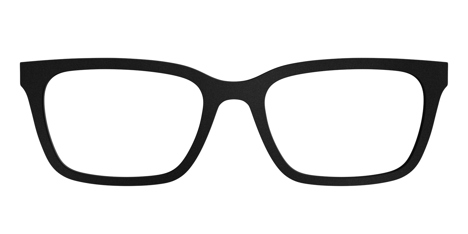 The Matte Black - Front Top Image - Pair Eyewear