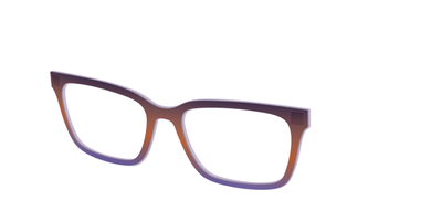 The Matte Midnight to Violet Gradient - Angle Top Thumbnail - Pair Eyewear