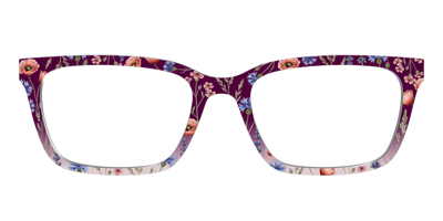 The Mulberry Floral Dip-Dye - Front Top Thumbnail - Pair Eyewear