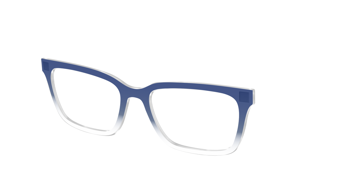 The Navy Gradient Crystal - Angle Top Image - Pair Eyewear