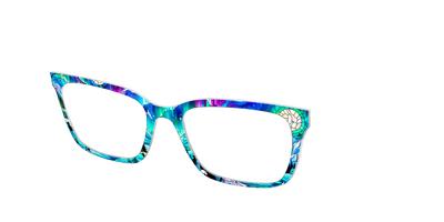 The Northern Lights Stained Glass - Angle Top Thumbnail - Pair Eyewear
