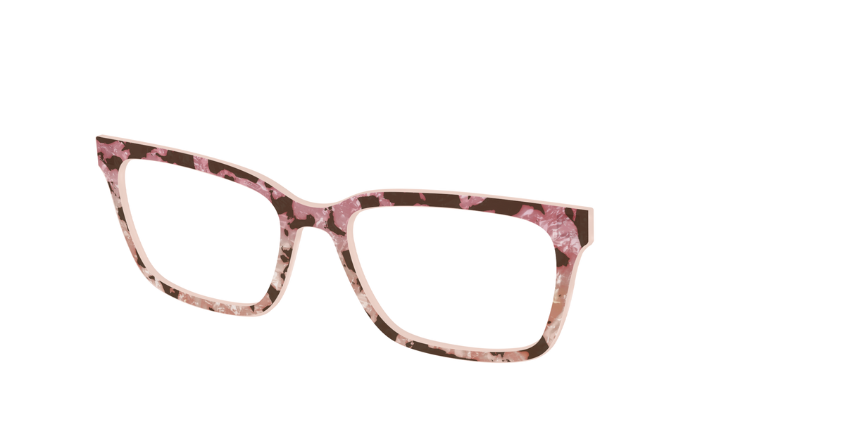 The Pale Peach Pearl Tortoise - Angle Top Image - Pair Eyewear