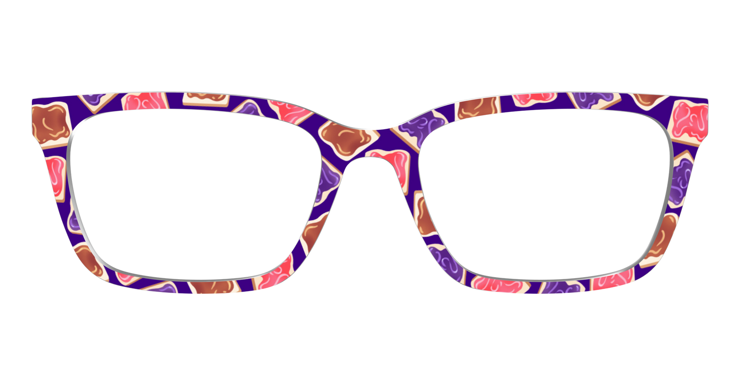 The PB & J - Front Top Image - Pair Eyewear