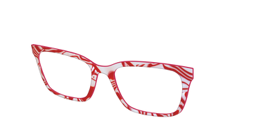 The Peppermint Swirl - Angle Top Thumbnail - Pair Eyewear