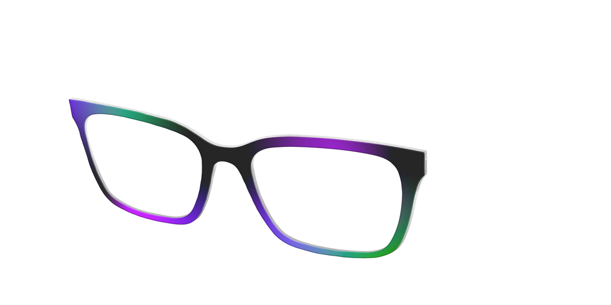 The Potion Gradient - Angle Top Image - Pair Eyewear