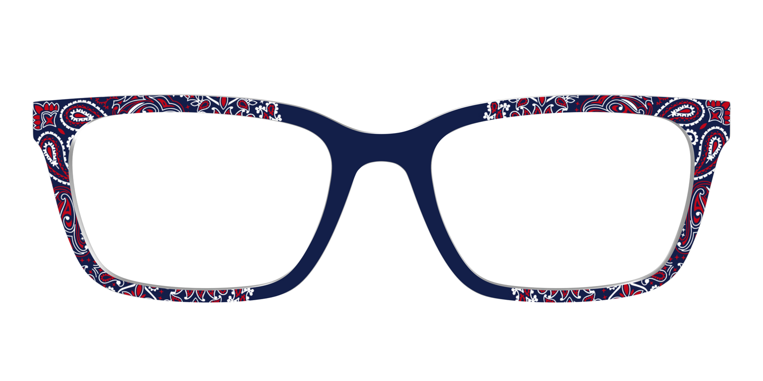 The Red White & Blue Bandana - Front Top Image - Pair Eyewear