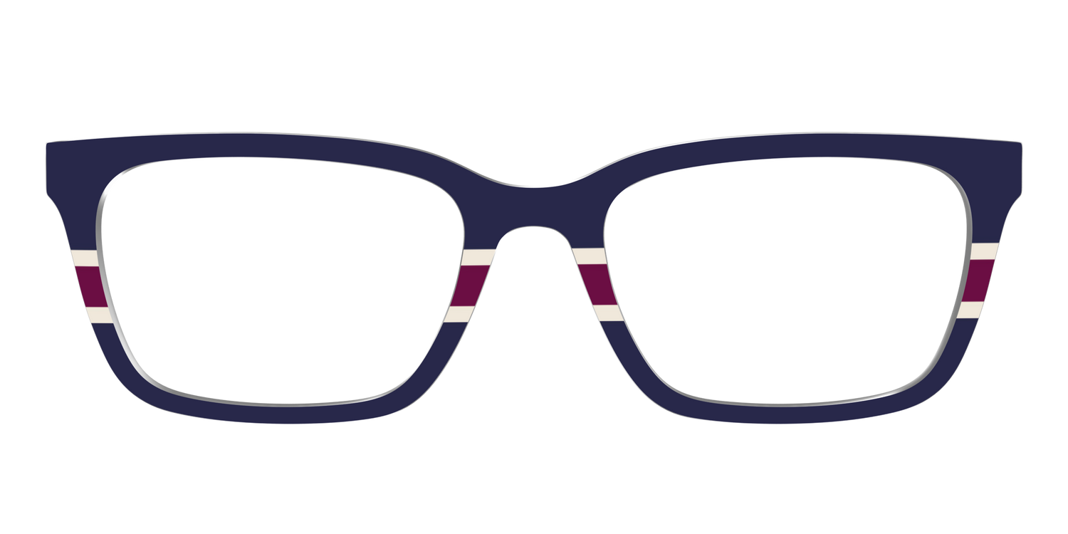 The Rugby Stripes - Front Top Image - Pair Eyewear