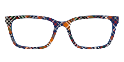 The Scholastic Plaid with Foil - Front Top Thumbnail - Pair Eyewear