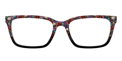 The Skull & Thorn Stained Glass - Front Top Thumbnail - Pair Eyewear