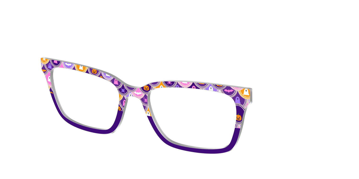 The Spooky Scallop Split - Angle Top Image - Pair Eyewear