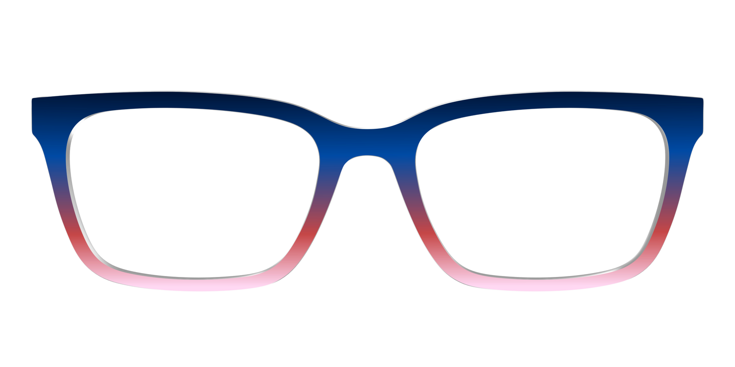 The Summer Sky Gradient - Front Top Image - Pair Eyewear