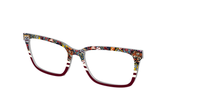 The Varsity Patches Split - Angle Top Thumbnail - Pair Eyewear