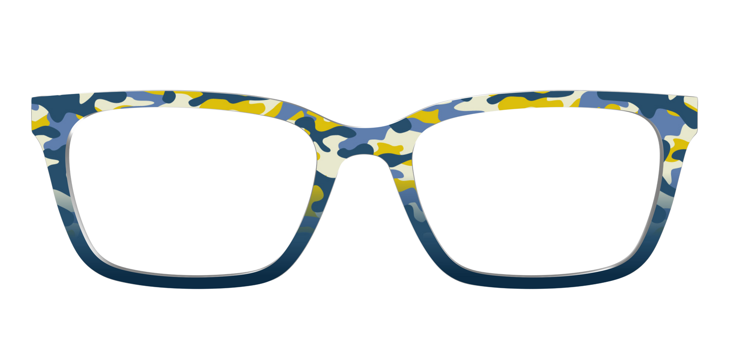 The Waterfront Breeze Camo - Front Top Image - Pair Eyewear