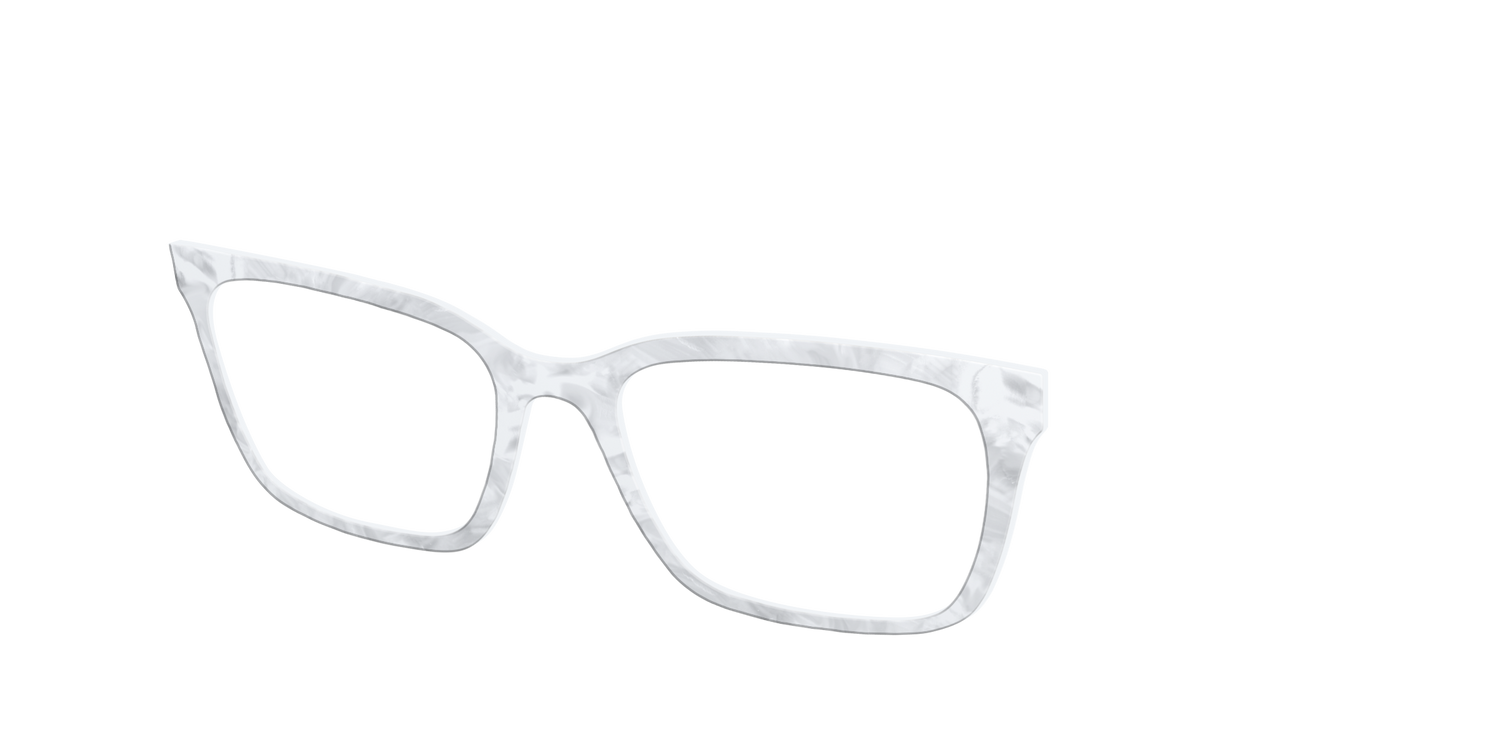 The White Pearlescent - Angle Top Image - Pair Eyewear