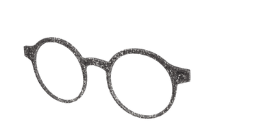 The Black Sparkle - Angle Top Thumbnail - Pair Eyewear