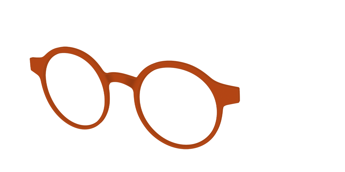 The Burnt Orange - Angle Top Image - Pair Eyewear